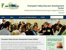 Tablet Screenshot of cvedcvt.org